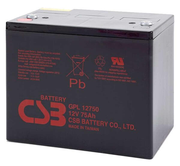 CSB GPL12750 UPS Battery