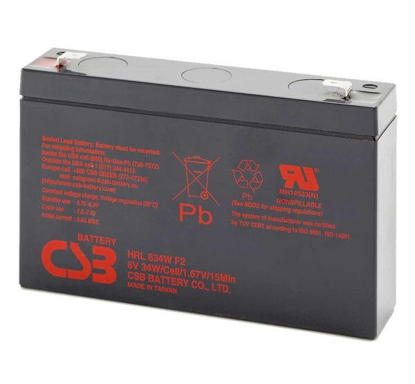 CSB HRL634W UPS Battery
