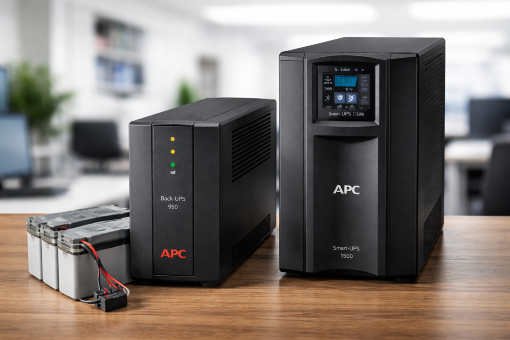 APC UPS battery backup systems for reliable power protection